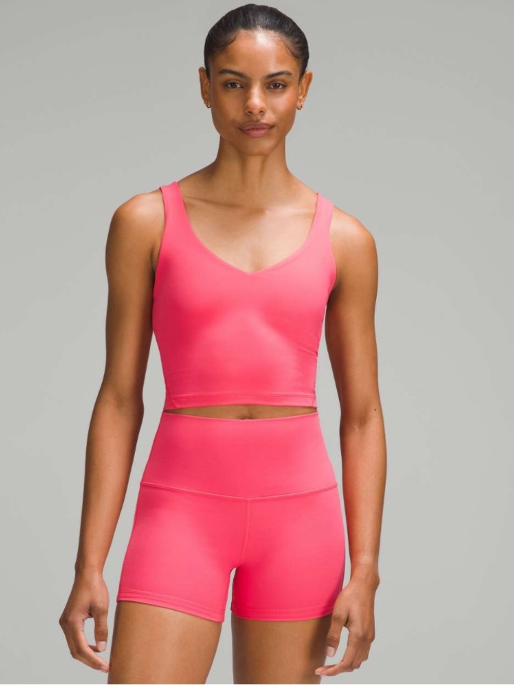 LULULEMON Align Tank Top Light Support A/B Cup Glaze Pink Size 0